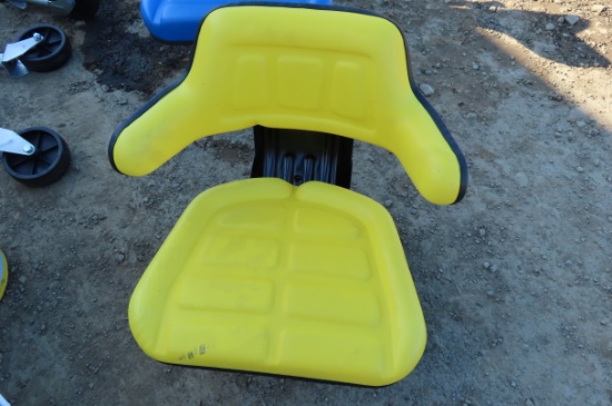 NEW WRAP AROUND YELLOW TRACTOR SEAT