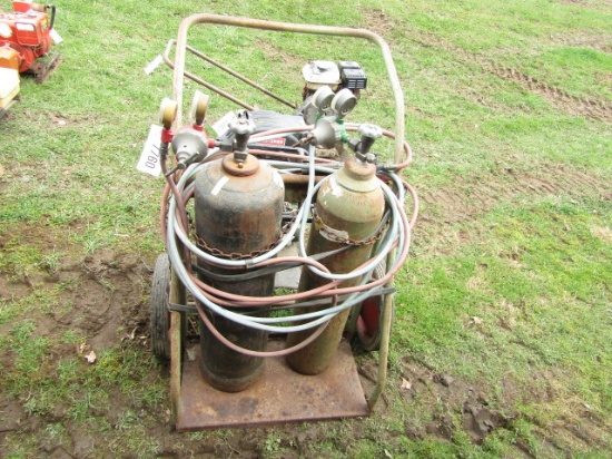 WELDING CART/HOSES/TANK