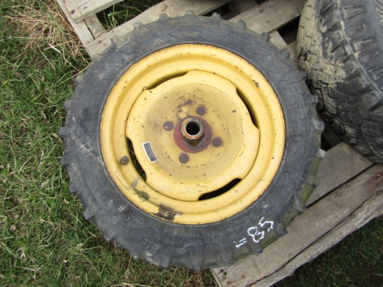 4 BOLT RAKE TIRE ON RIM
