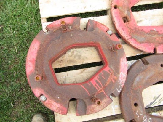 SET OF WEIGHTS - BOLTED TOGETHER
