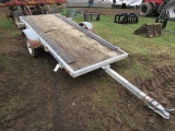 SNOW MOBILE TRAILER TILT DECK NO REGISTRATION