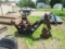 BUSH HOD 662H 3PT HITCH BACK HOE ATTACHMENT HAS