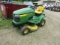 JOHN DEERE X300 RIDING LAWN MOWER 395 HRS