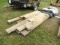 LUMBER AND SHIP LAP - VARIOUS LENGTHS SOLD AS