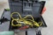 RUBBERMAID PLASTIC TOOL BOX WITH CONTENTS LIGHT,