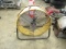 BARN FAN - YELLOW