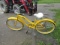 HUBERTS LEMONADE YELLOW BICYCLE
