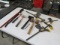 GROUP TOOLS- CHAIN PIPE WRENCH, CLAMPS, MALLETS