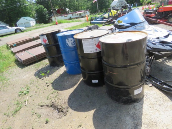 4 EMPTY 55 GALLON DRUMS