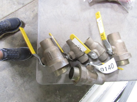 1 1/2 & 2" BRONZE BALL VALVES