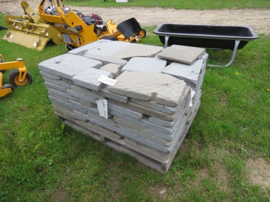 PENNSYLVANIA BLUE STONE WALL STONE APPROX 120 SQ