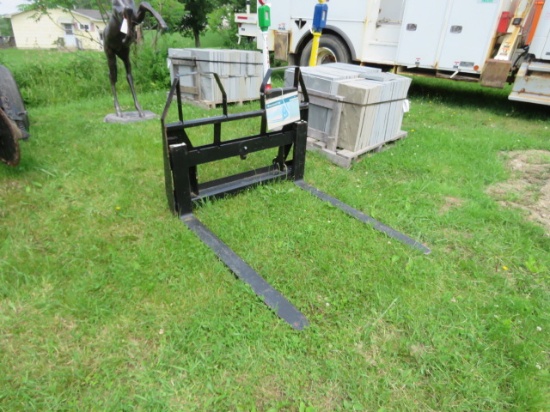AGROTK EURO/HALO MOUNT ATTACH PALLET FORKS 48"