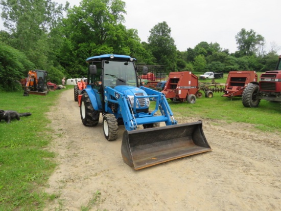 L8 XR313SH TRACTOR WITH LS LL3116 SKIDSTEER
