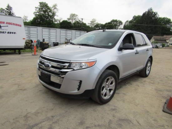 2014 FORD EDGE AWD GREY SUV, 124,511 MILES