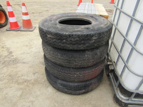 4 TIRES 8.25-15