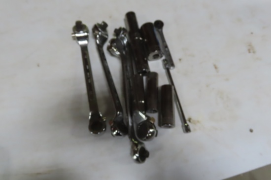 DOUBLE SIDE RATCHETS, SOCKETS, CRAFTSMAN METRIC