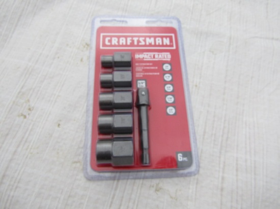 NEW CRAFTSMAN 6PC 3/8" DRIVE BOLT EXTRACTOR SET