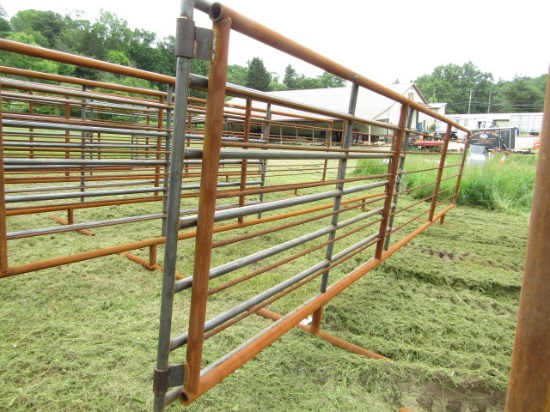 24FT  RAISED PANEL WITH SWING 10FT GATE