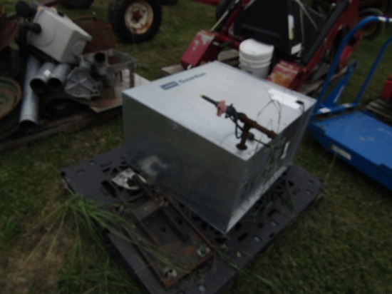CB WHITE GUARDIAN HEATER HAS BEEN SITTING OUTSIDE