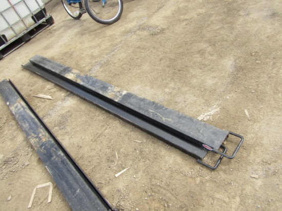 NEW PAIR SWICT 8' PALLET FORK EXTENSIONS