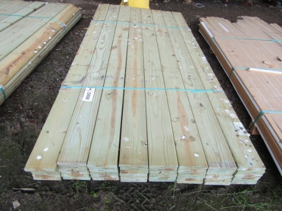 PRESSURE TREATED DECKING 5/4" X6X8  48 TIMES BID