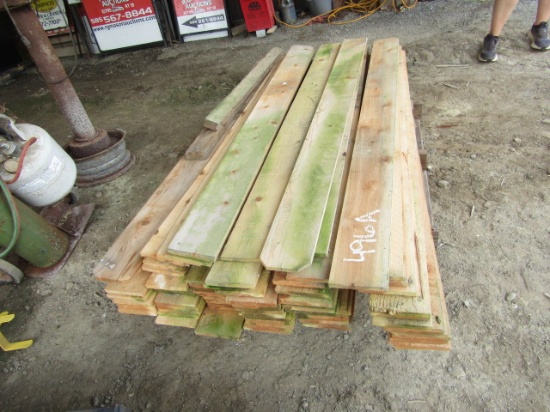 CEDAR DOG EARED FENCING 1X6X6 79 TIMES BID AMT