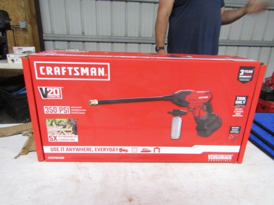 NEW CRAFTSMAN POWER CLEANER (TOOL ONLY)