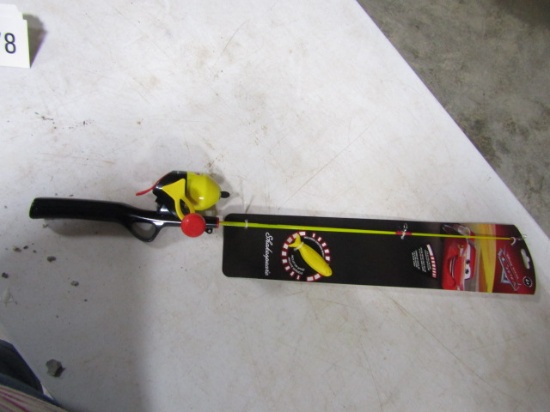 NEW KIDS SHAKESPEAR DISNEY CARS FISHING POLE