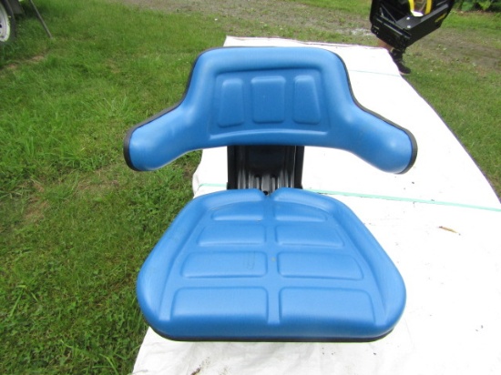 NEW BLUE TRACTOR SEAT