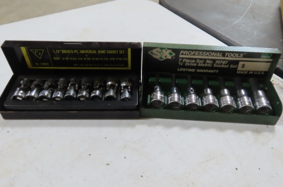 S-K PROFESSIONAL TOOLS 7PX 3/8" DRIVE METRIC