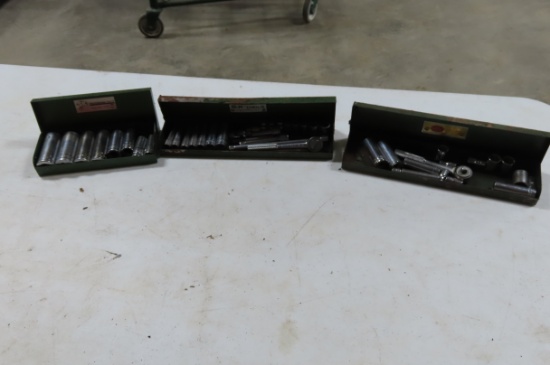 S-K SOCKETS , RATCHETS, - SK, WAYNE SOCKETS AND