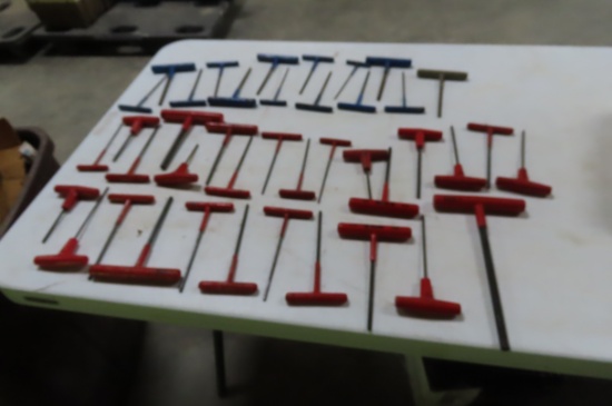 T HANDLED ALLEN WRENCHES