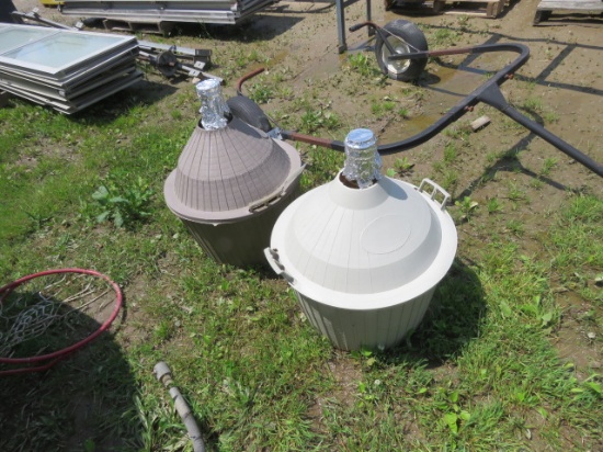 2 WINE CARVOS FOR WINE MAKING