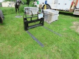 AGROTK EURO/HALO MOUNT ATTACH PALLET FORKS 48