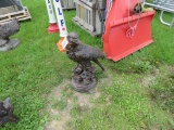 ALUMINUM STATUE          EAGLE APPROX 26