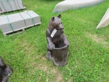 ALUMINUM STATUE         STANDIN BEAR SMALL APPROX