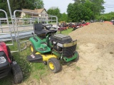 JOHN DEERE LX279 RIDING LAWN MOWER NO HOOD RUNS