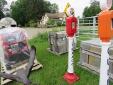 TEXACO ALUMINUM SKY CHIEF AIR PUMP STATUE
