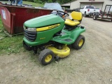 JOHN DEERE X300 RIDING LAWN MOWER 395 HRS