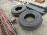 GOODYEAR 11.00-16 TRACTOR TIRES - 2 TIMES THE BID