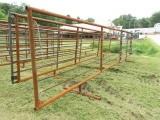 24FT RAISED PANEL WITH 10FT SWING GATE