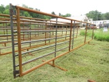 24FT RAISED PANEL WITH 10FT SWING GATE