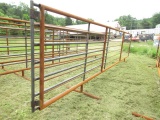 24FT RAISED PANEL WITH SWING 10FT GATE