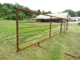 24FT RAISED PANEL WITH 10FT SWING GATE