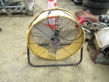 BARN FAN - YELLOW