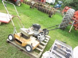 2 PUCH MOWERS - UNKNOWN CONDITION BUY FOR PARTS