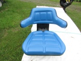 NEW BLUE TRACTOR SEAT