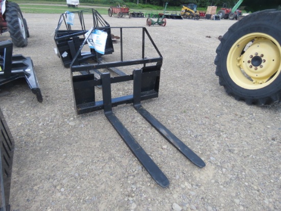 AGT SA11 100 SKIDSTEER ATTACH PALLET FORKS 48"