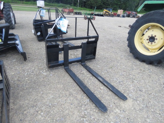Agt Sa11 100 Skidsteer Attach Pallet Forks 48"
