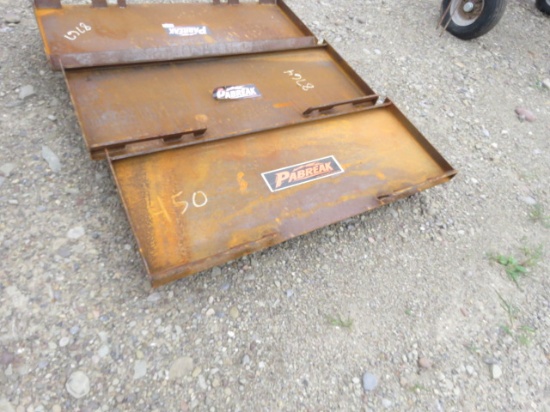 Pa Break Skidsteer Makeup Plate